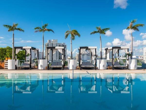 Luxury Oceanview Condo, Pool, Private Beach Access Miami Beach Exterior photo